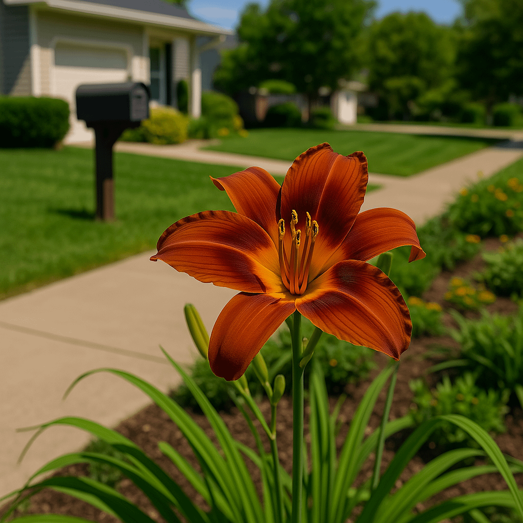 Brown Daylily