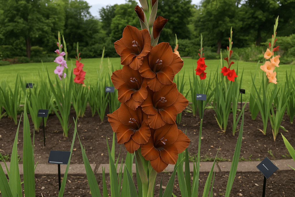 Brown Gladiolus