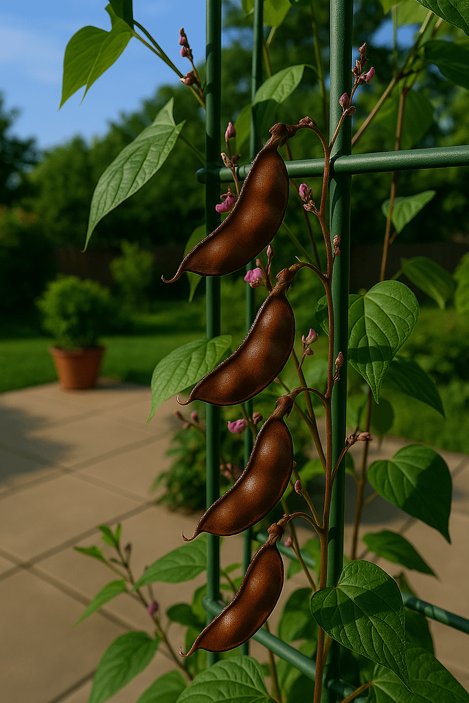 Brown Hyacinth Bean