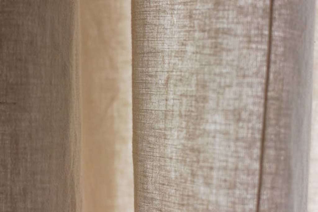Jute curtain