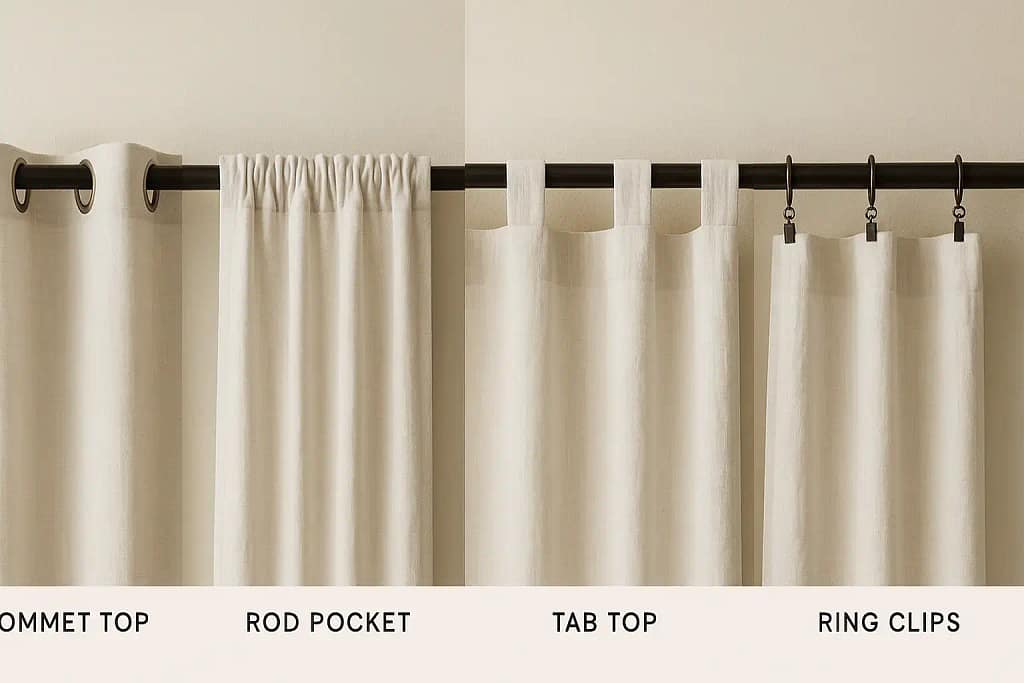 Hanging the Curtains