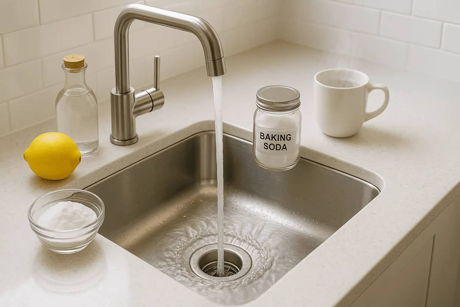 How to Clean Kitchen Sink Drain Pipe (Without Losing Your Mind)