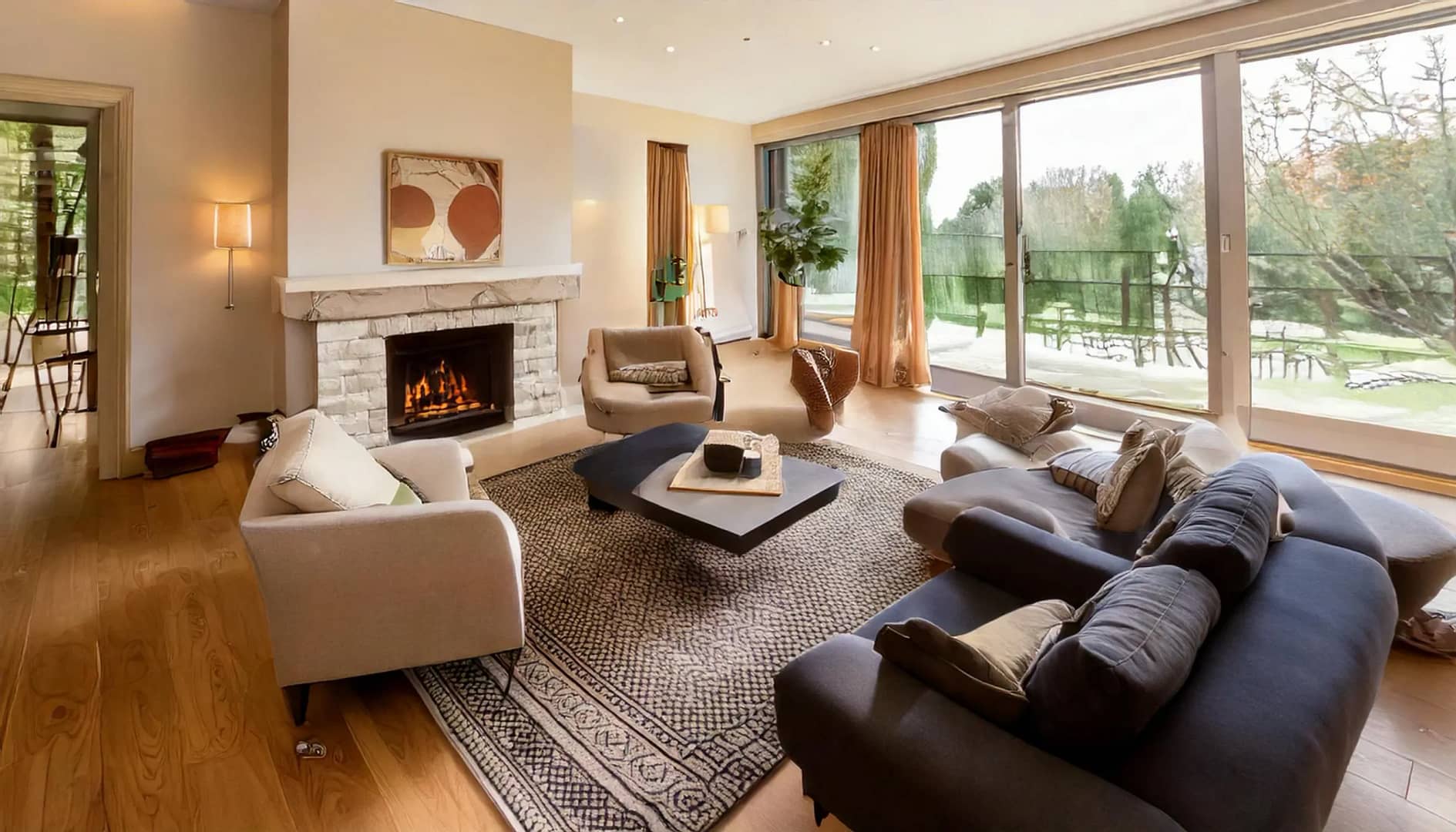 Creating the Perfect Ambiance: Living Room Ideas with a Fireplace
