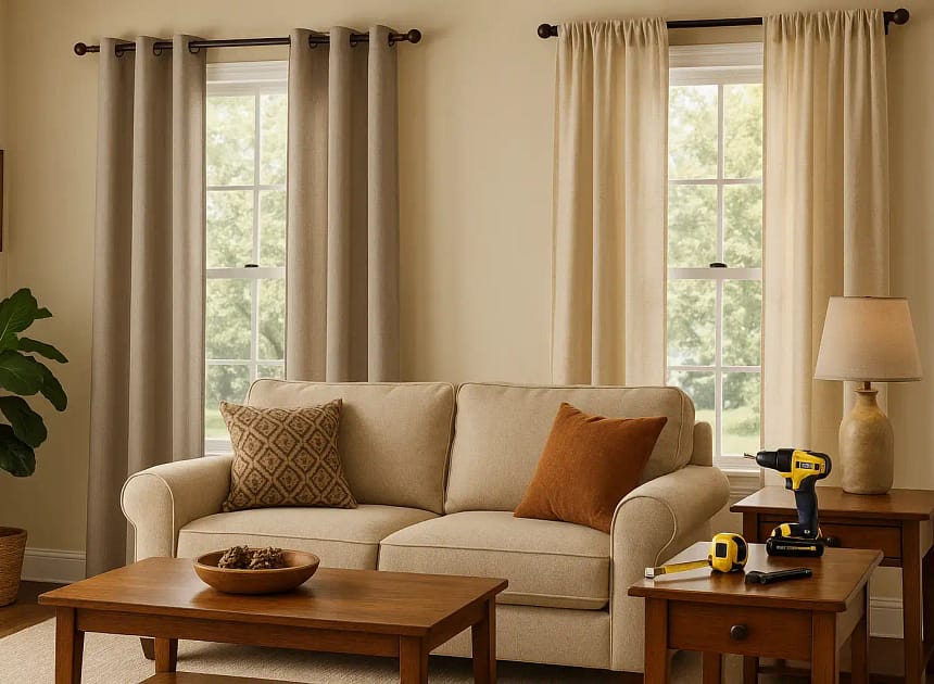 How to Hang Curtains (Without Losing Your Mind): A No-Nonsense Guide for Real Homes