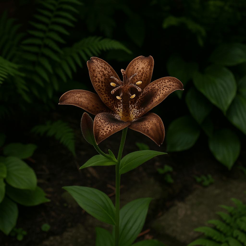 Brown Toad Lily